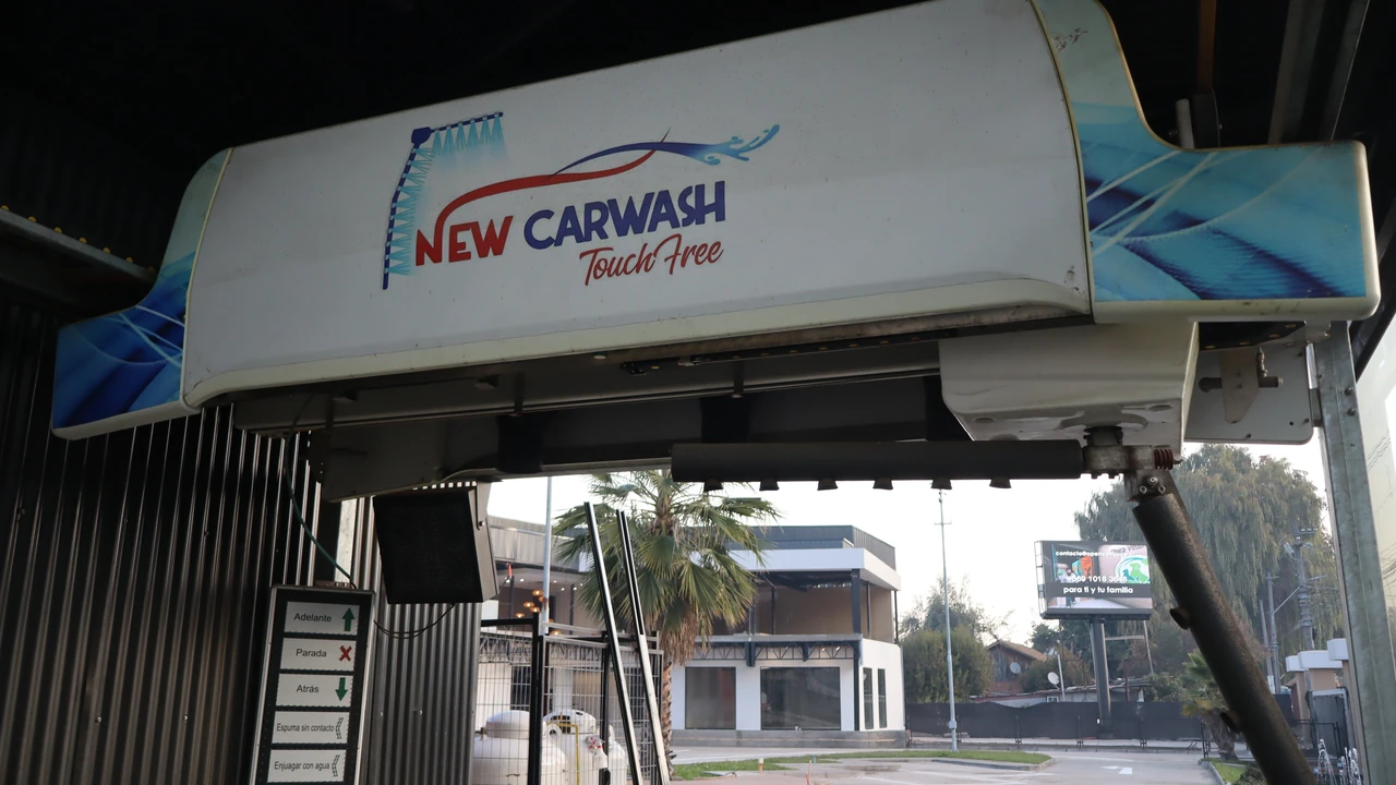 Car wash touch-free de Burano Mall Coltauco